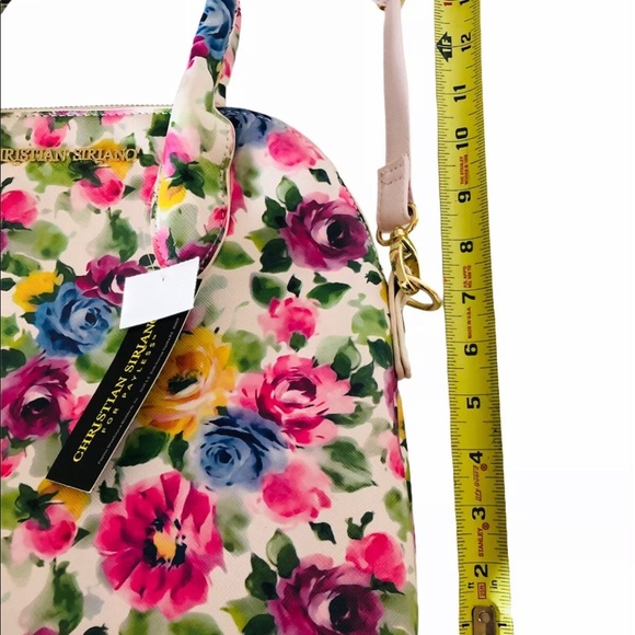 2 Piece Bag/Heels Christian Siriano Handbag Floral - Picture 7 of 7